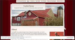 Desktop Screenshot of gaukerfarms.com